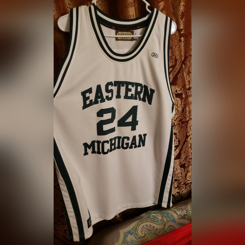 Harwood Legends Eastern Michigan #24 George Girvin Jersey